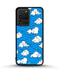 Creslia cloud pattern phone case - cloud pattern phone case samsung galaxy s20 ultra