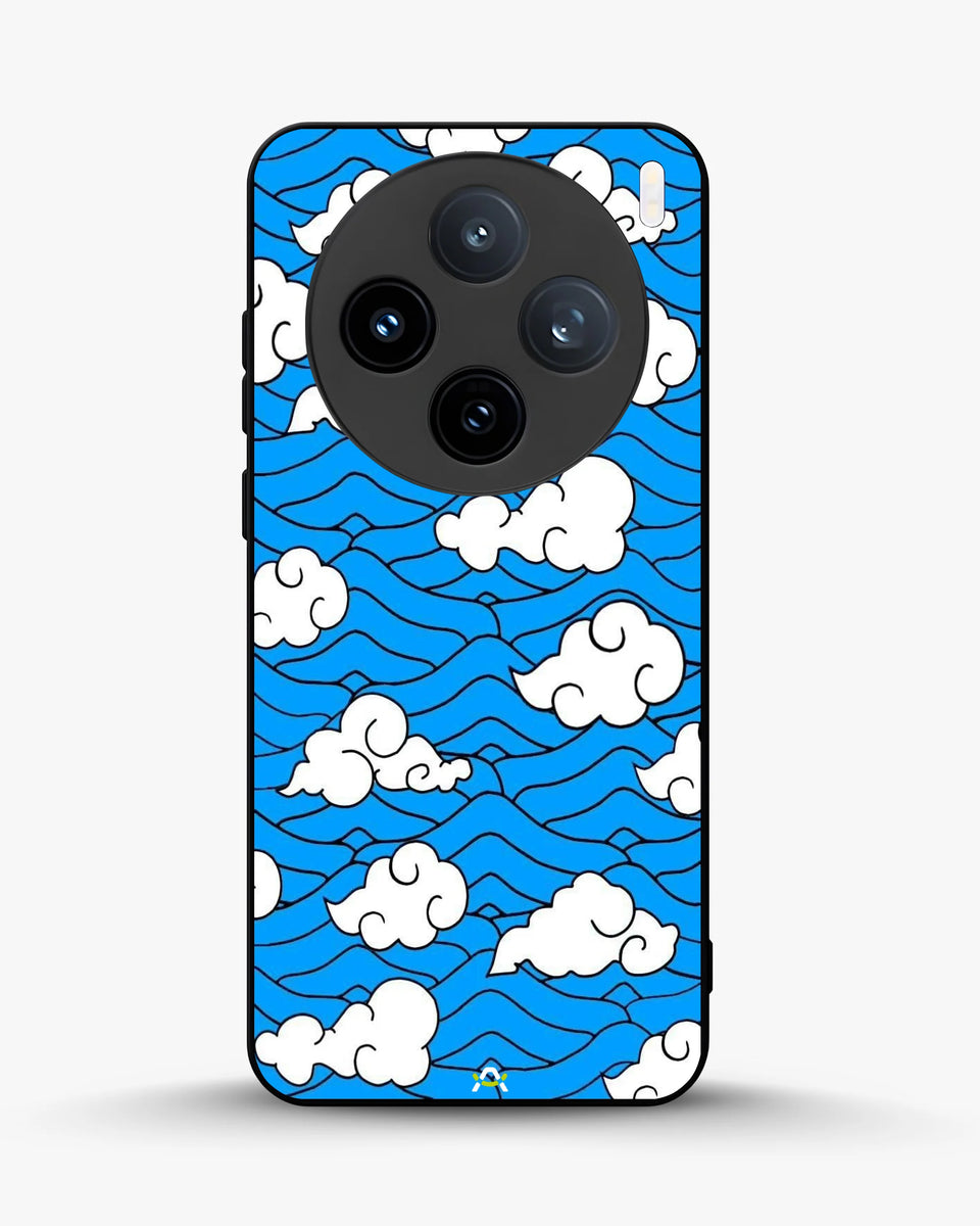Creslia cloud pattern phone case - cloud pattern phone case vivo x100