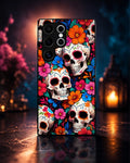Creslia color skull floral phone case general construction specs - color skull floral phone case google pixel general specs 3