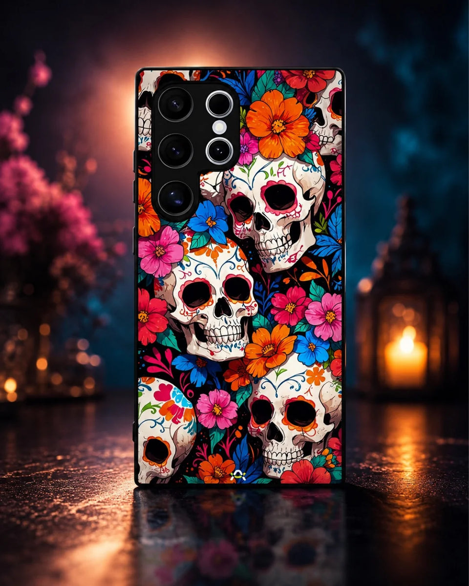 Creslia color skull floral phone case general construction specs - color skull floral phone case google pixel general specs 3