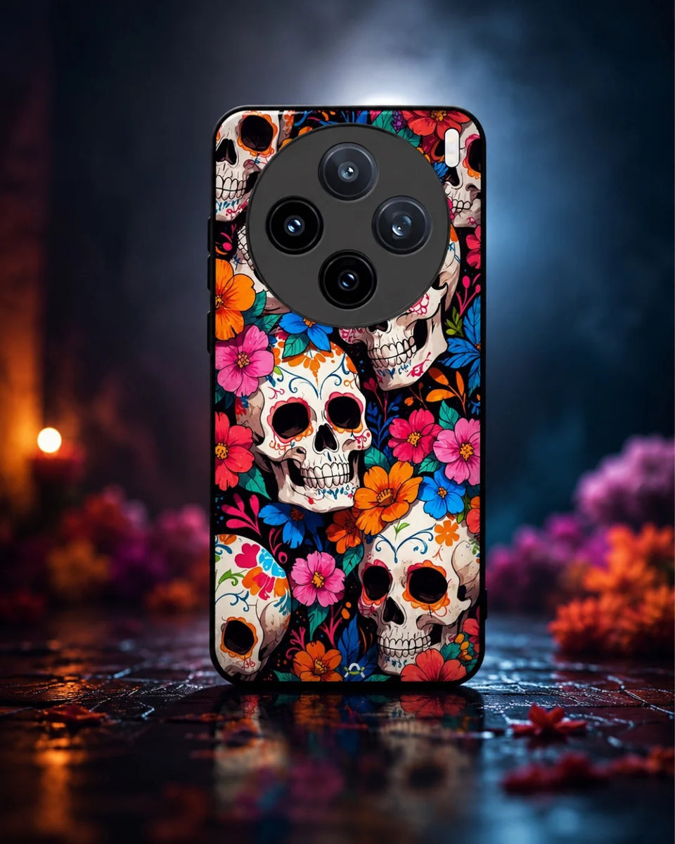 Creslia color skull floral phone case general construction specs - color skull floral phone case google pixel general specs 4