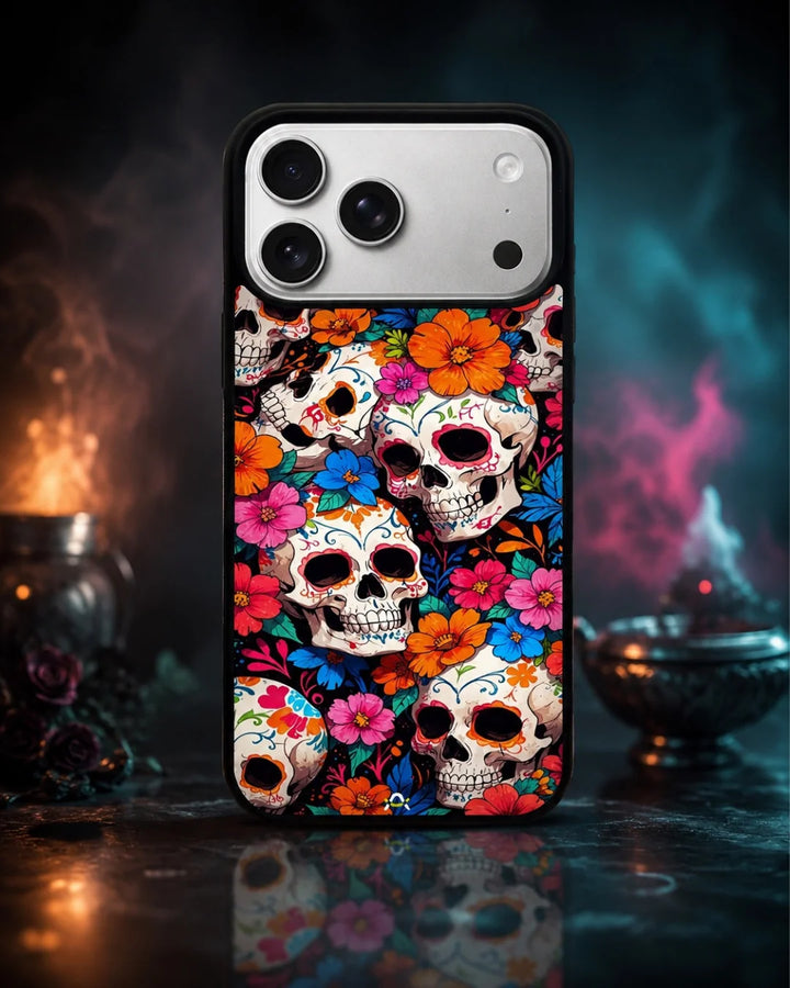 Creslia color skull floral phone case general construction specs - color skull floral phone case google pixel general specs 7