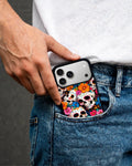 Creslia color skull floral phone case general construction specs - color skull floral phone case google pixel general specs 9