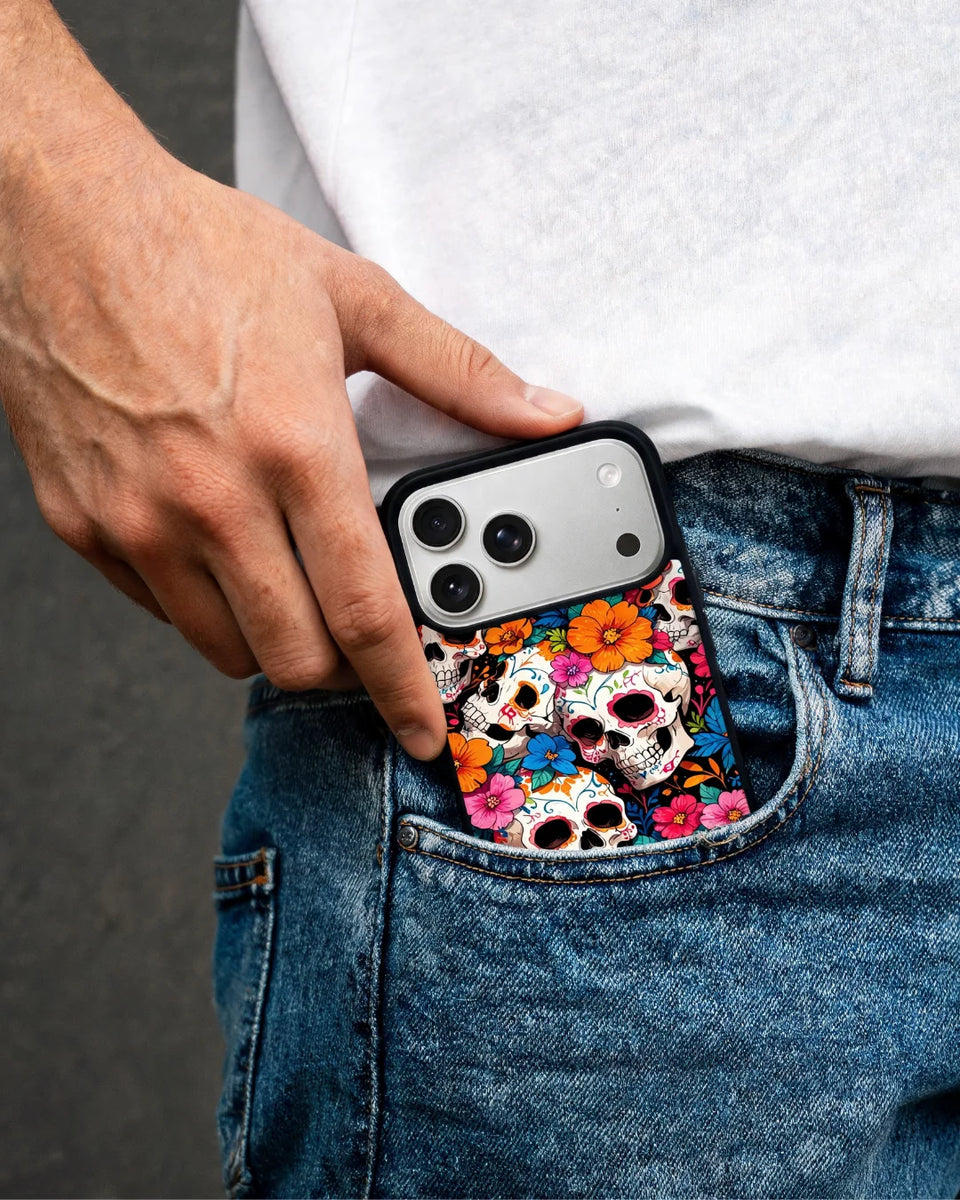 Creslia color skull floral phone case general construction specs - color skull floral phone case google pixel general specs 9