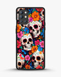 Creslia color skull floral phone case - color skull floral phone case oneplus 9r