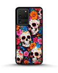 Creslia color skull floral phone case - color skull floral phone case samsung galaxy s20 ultra