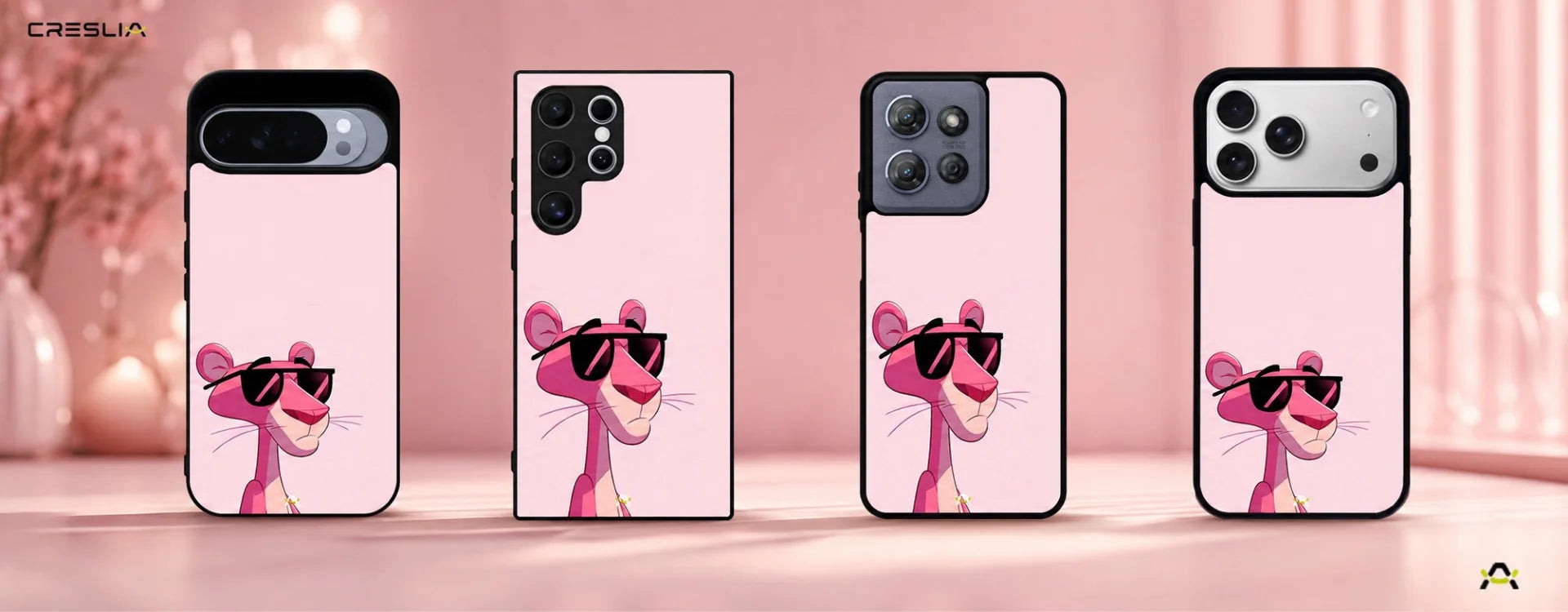 Creslia cool cartoon cat shades phone case - cool cartoon cat shades phone case desktop banner
