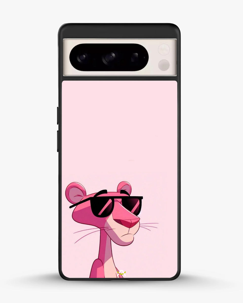 Creslia cool cartoon cat shades phone case - cool cartoon cat shades phone case google pixel 8 pro