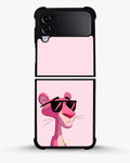 Creslia cool cartoon cat shades phone case - cool cartoon cat shades phone case samsung galaxy z flip 4