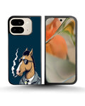 Creslia cool horse sunglasses phone case - cool horse sunglasses phone case google pixel 10 pro fold