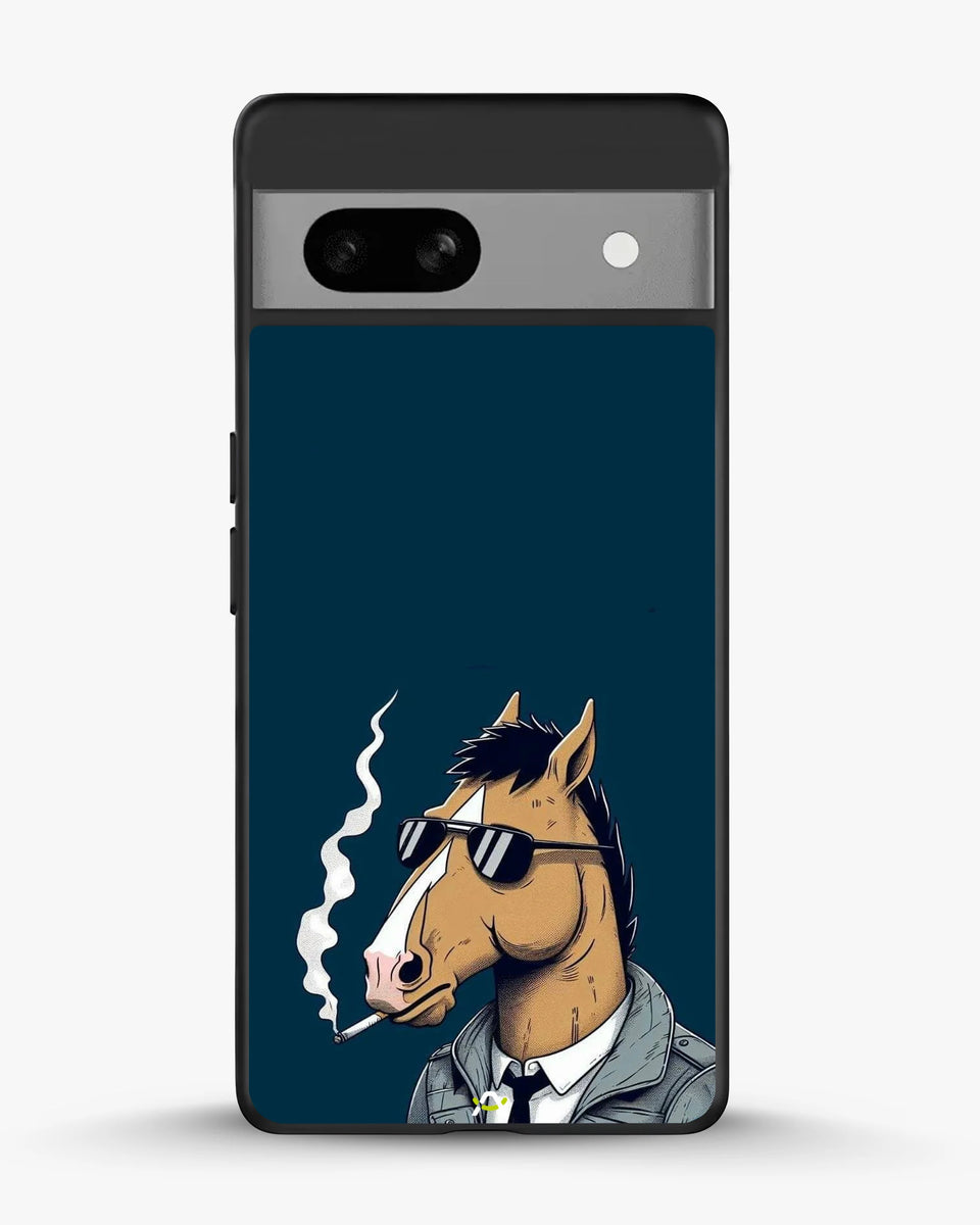Creslia cool horse sunglasses phone case - cool horse sunglasses phone case google pixel 7a