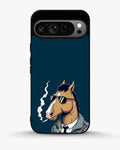 Creslia cool horse sunglasses phone case - cool horse sunglasses phone case google pixel 9 pro xl
