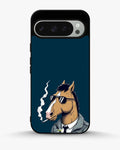 Creslia cool horse sunglasses phone case - cool horse sunglasses phone case google pixel 9 pro