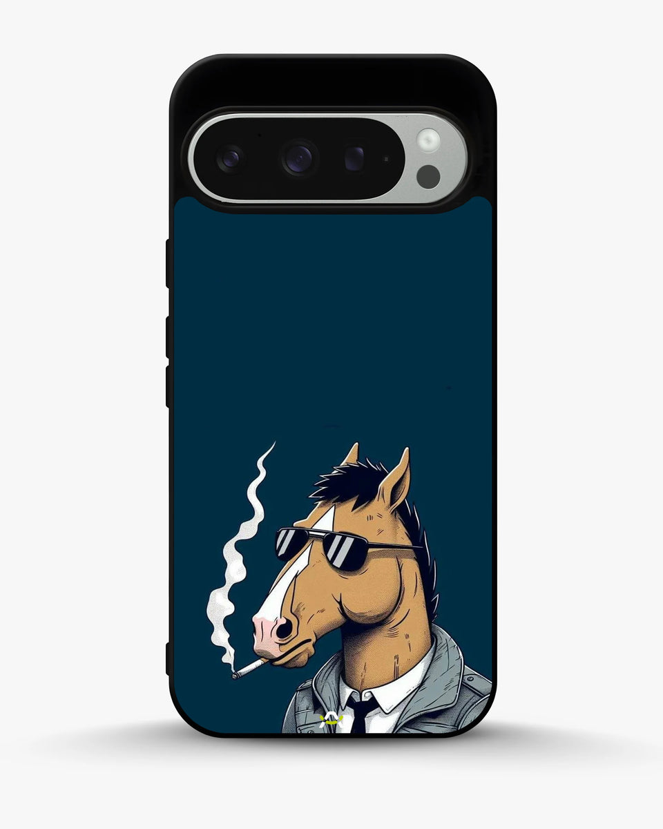 Creslia cool horse sunglasses phone case - cool horse sunglasses phone case google pixel 9 pro
