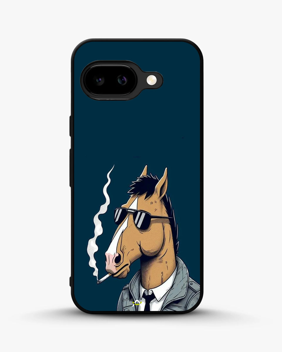 Creslia cool horse sunglasses phone case - cool horse sunglasses phone case google pixel 9a