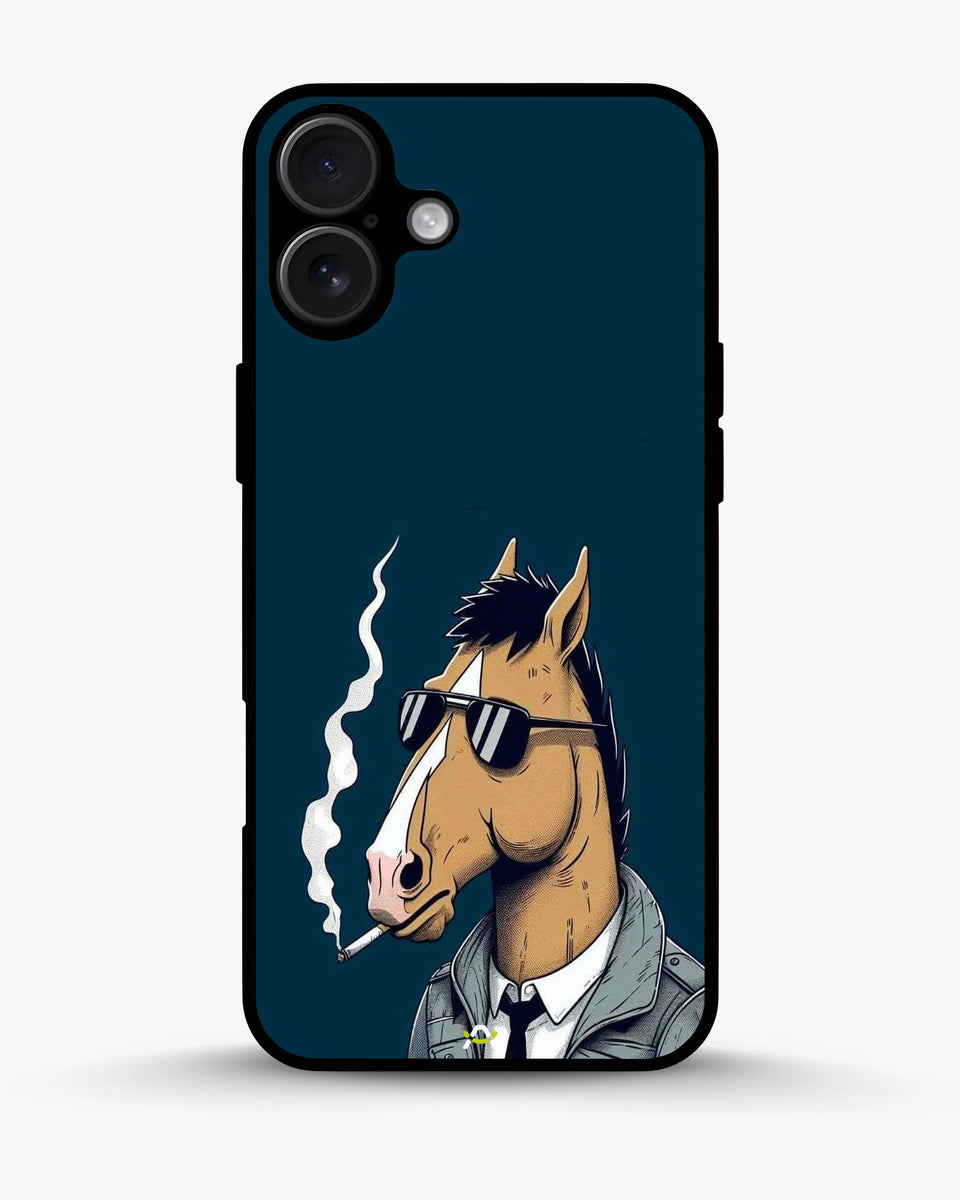 Creslia cool horse sunglasses phone case - cool horse sunglasses phone case iphone 17