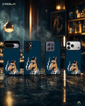 Creslia cool horse sunglasses phone case - cool horse sunglasses phone case mobile banner