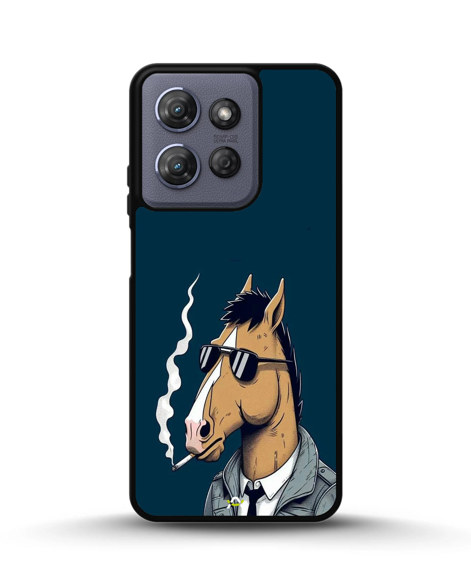 Creslia cool horse sunglasses phone case - cool horse sunglasses phone case moto g power 2025