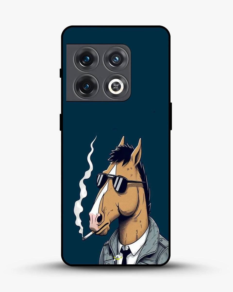 Creslia cool horse sunglasses phone case - cool horse sunglasses phone case oneplus 10 pro
