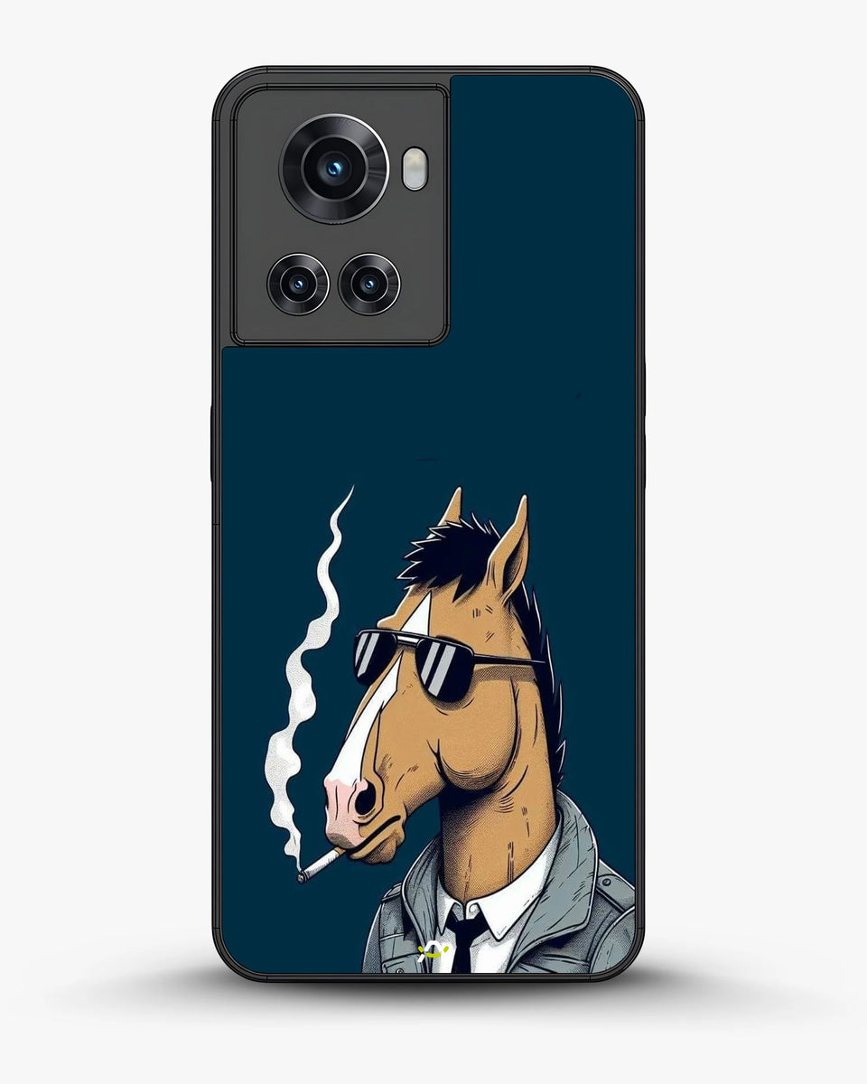Creslia cool horse sunglasses phone case - cool horse sunglasses phone case oneplus 10r