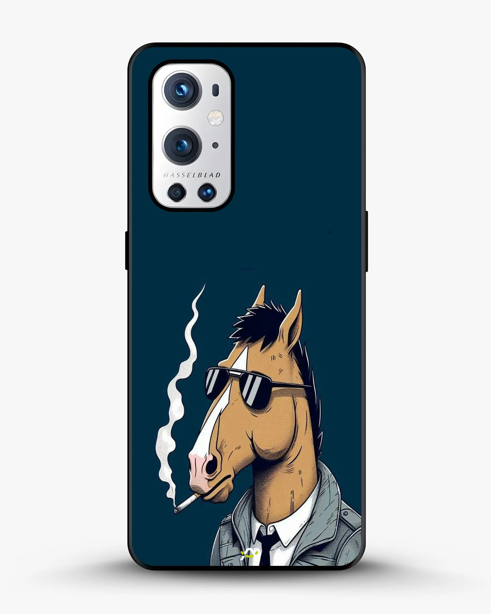 Creslia cool horse sunglasses phone case - cool horse sunglasses phone case oneplus 9 pro