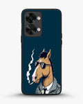 Creslia cool horse sunglasses phone case - cool horse sunglasses phone case oneplus nord 2t