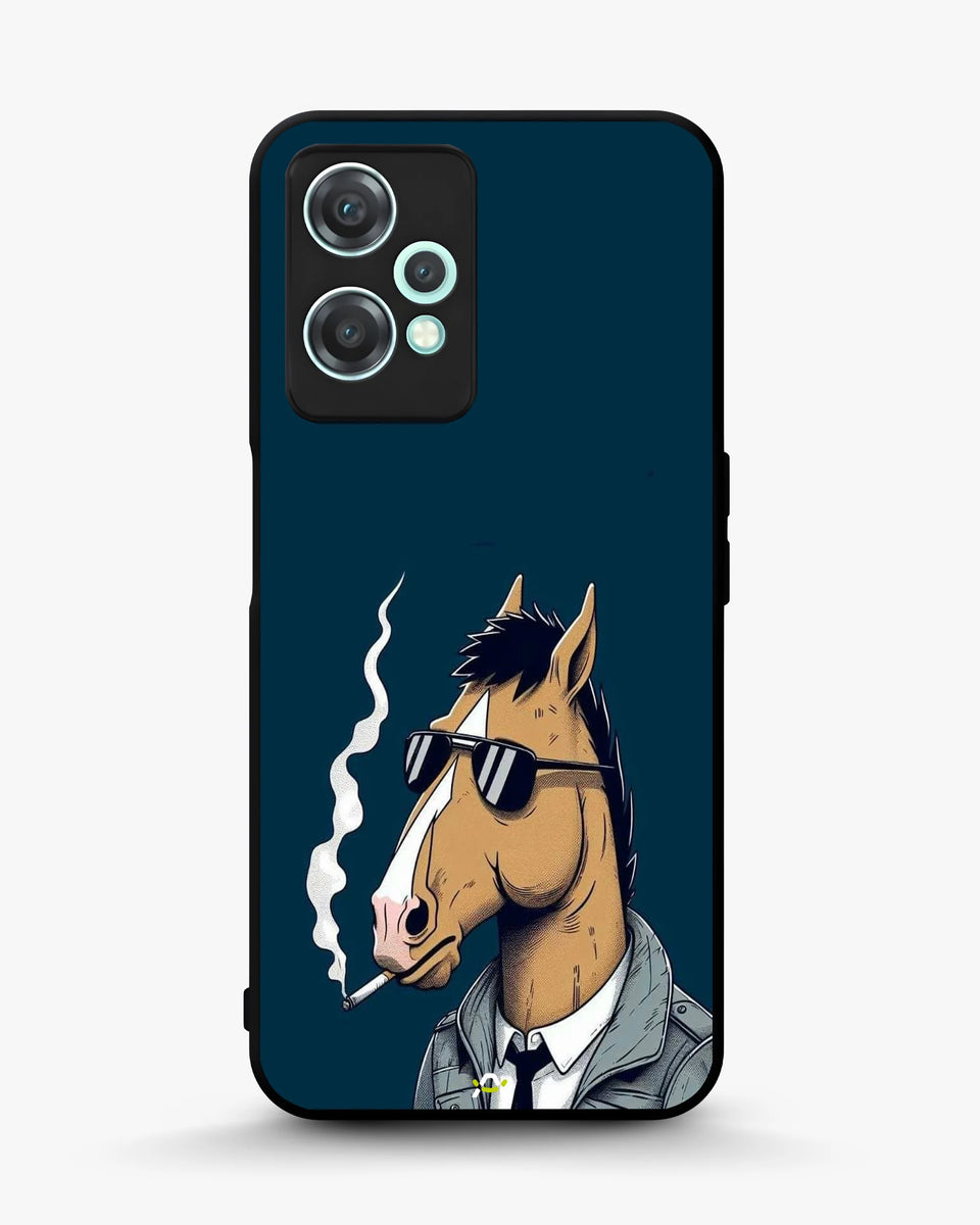 Creslia cool horse sunglasses phone case - cool horse sunglasses phone case oneplus nord ce2 lite