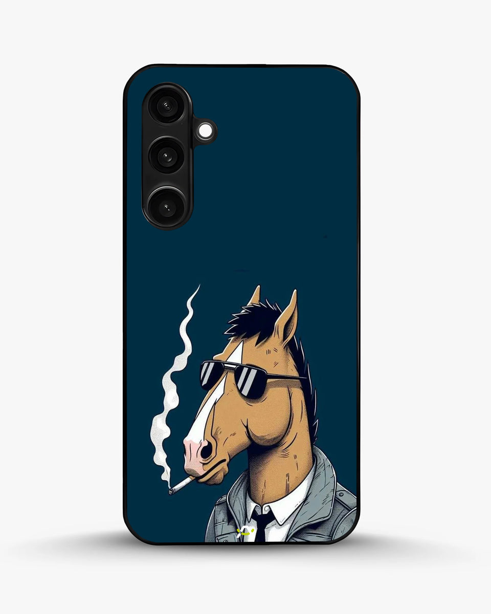 Creslia cool horse sunglasses phone case - cool horse sunglasses phone case samsung galaxy s23 fe