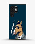 Creslia cool horse sunglasses phone case - cool horse sunglasses phone case samsung galaxy s25 ultra