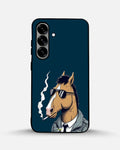 Creslia cool horse sunglasses phone case - cool horse sunglasses phone case samsung galaxy s25