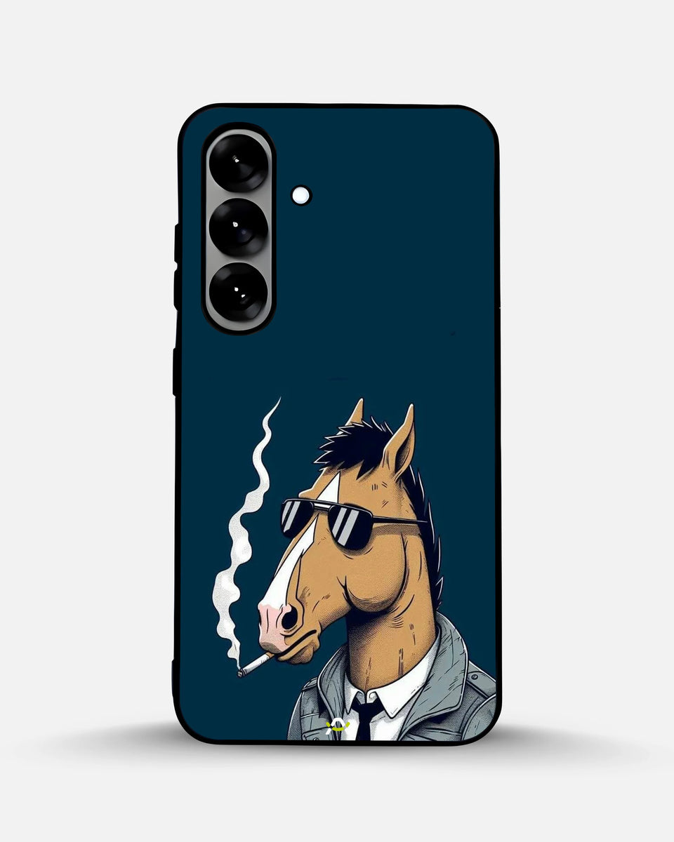 Creslia cool horse sunglasses phone case - cool horse sunglasses phone case samsung galaxy s25