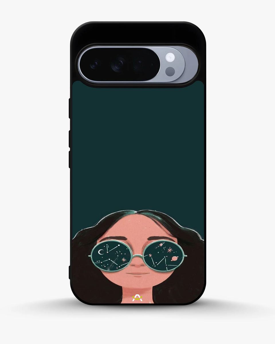 Creslia cosmic sunglasses girl phone case - cosmic sunglasses girl phone case google pixel 10 pro xl