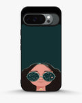 Creslia cosmic sunglasses girl phone case - cosmic sunglasses girl phone case google pixel 10 pro