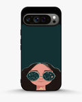 Creslia cosmic sunglasses girl phone case - cosmic sunglasses girl phone case google pixel 9 pro xl