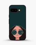 Creslia cosmic sunglasses girl phone case - cosmic sunglasses girl phone case google pixel 9a