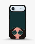 Creslia cosmic sunglasses girl phone case - cosmic sunglasses girl phone case iphone 17 air