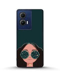 Creslia cosmic sunglasses girl phone case - cosmic sunglasses girl phone case motorola edge 2024