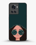Creslia cosmic sunglasses girl phone case - cosmic sunglasses girl phone case oneplus 10r