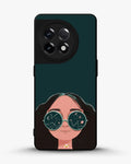 Creslia cosmic sunglasses girl phone case - cosmic sunglasses girl phone case oneplus 11r