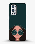 Creslia cosmic sunglasses girl phone case - cosmic sunglasses girl phone case oneplus 9 pro