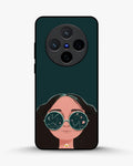 Creslia cosmic sunglasses girl phone case - cosmic sunglasses girl phone case vivo x200