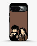 Creslia couple peace sign art phone case - couple peace sign art phone case google pixel 10 pro