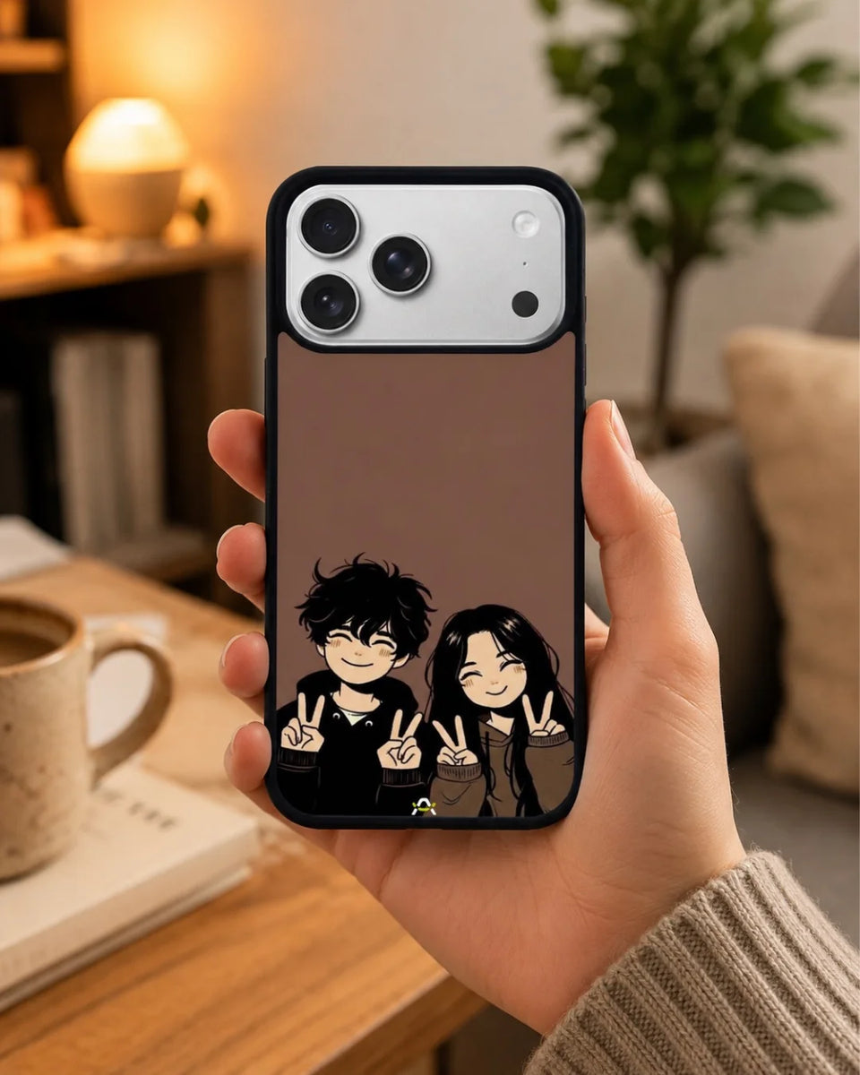Creslia couple peace sign art phone case general construction specs - couple peace sign art phone case google pixel general specs 8