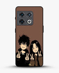 Creslia couple peace sign art phone case - couple peace sign art phone case oneplus 10 pro