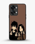 Creslia couple peace sign art phone case - couple peace sign art phone case oneplus nord 2t