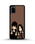 Creslia couple peace sign art phone case - couple peace sign art phone case samsung galaxy s20 fe