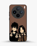 Creslia couple peace sign art phone case - couple peace sign art phone case vivo x100