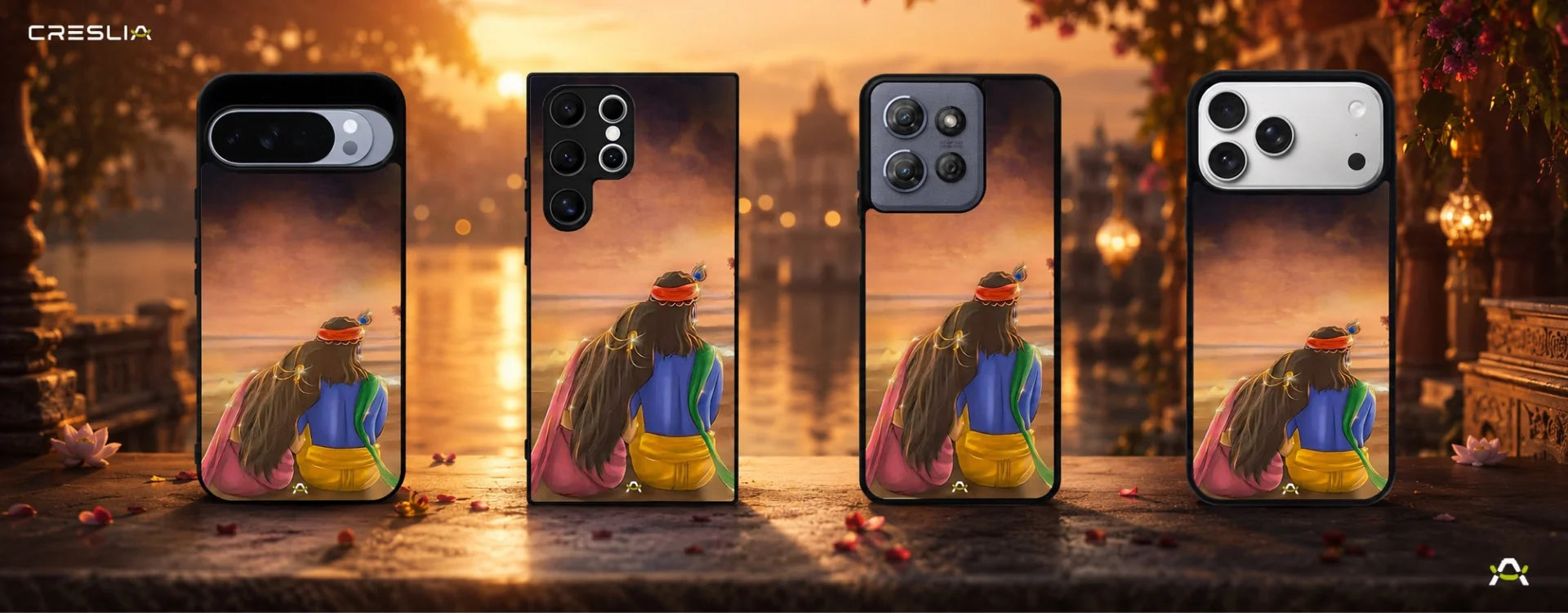 Creslia couple sunset phone case - couple sunset phone case desktop banner