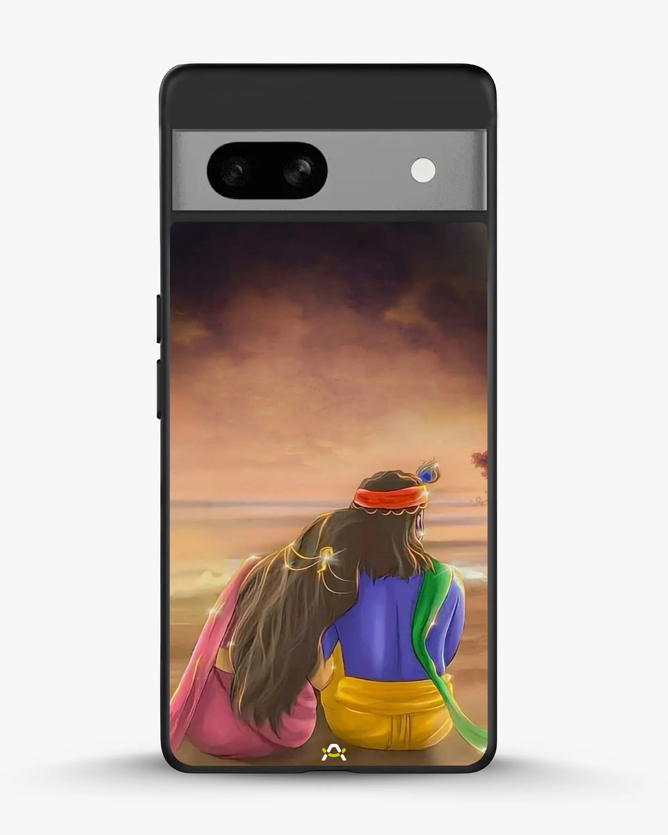 Creslia couple sunset phone case - couple sunset phone case google pixel 7a