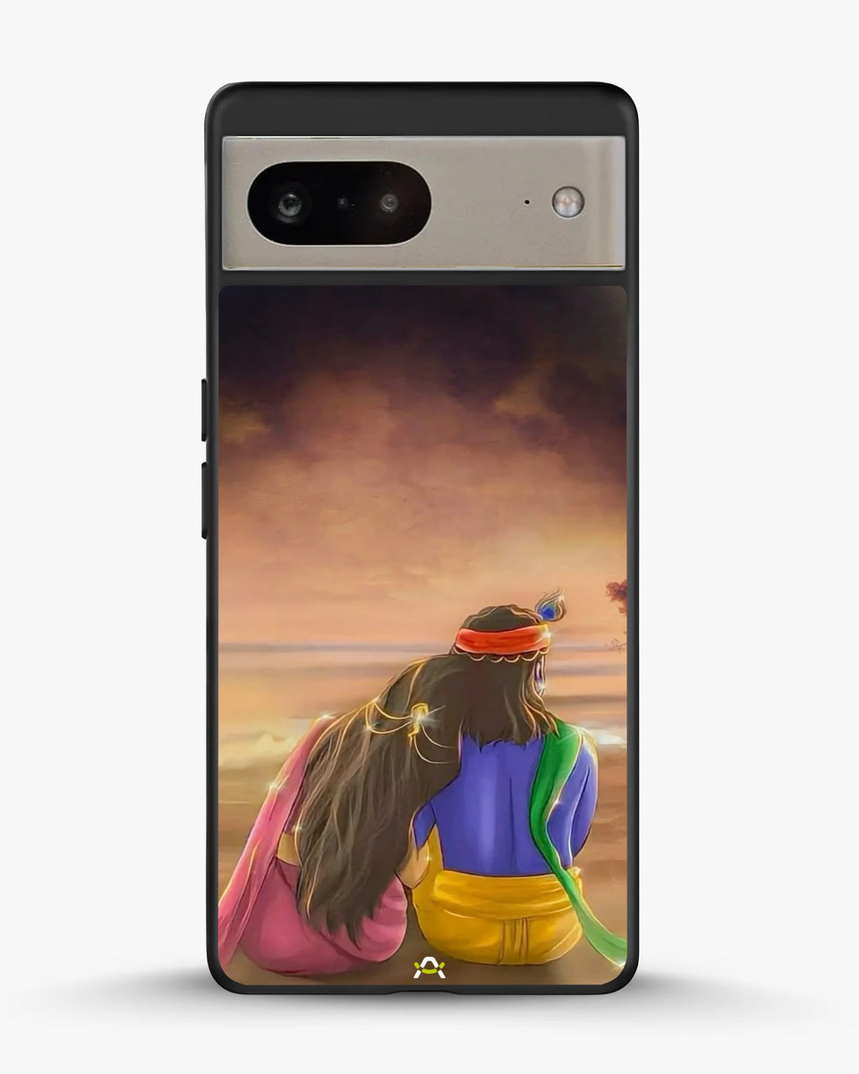 Creslia couple sunset phone case - couple sunset phone case google pixel 8a